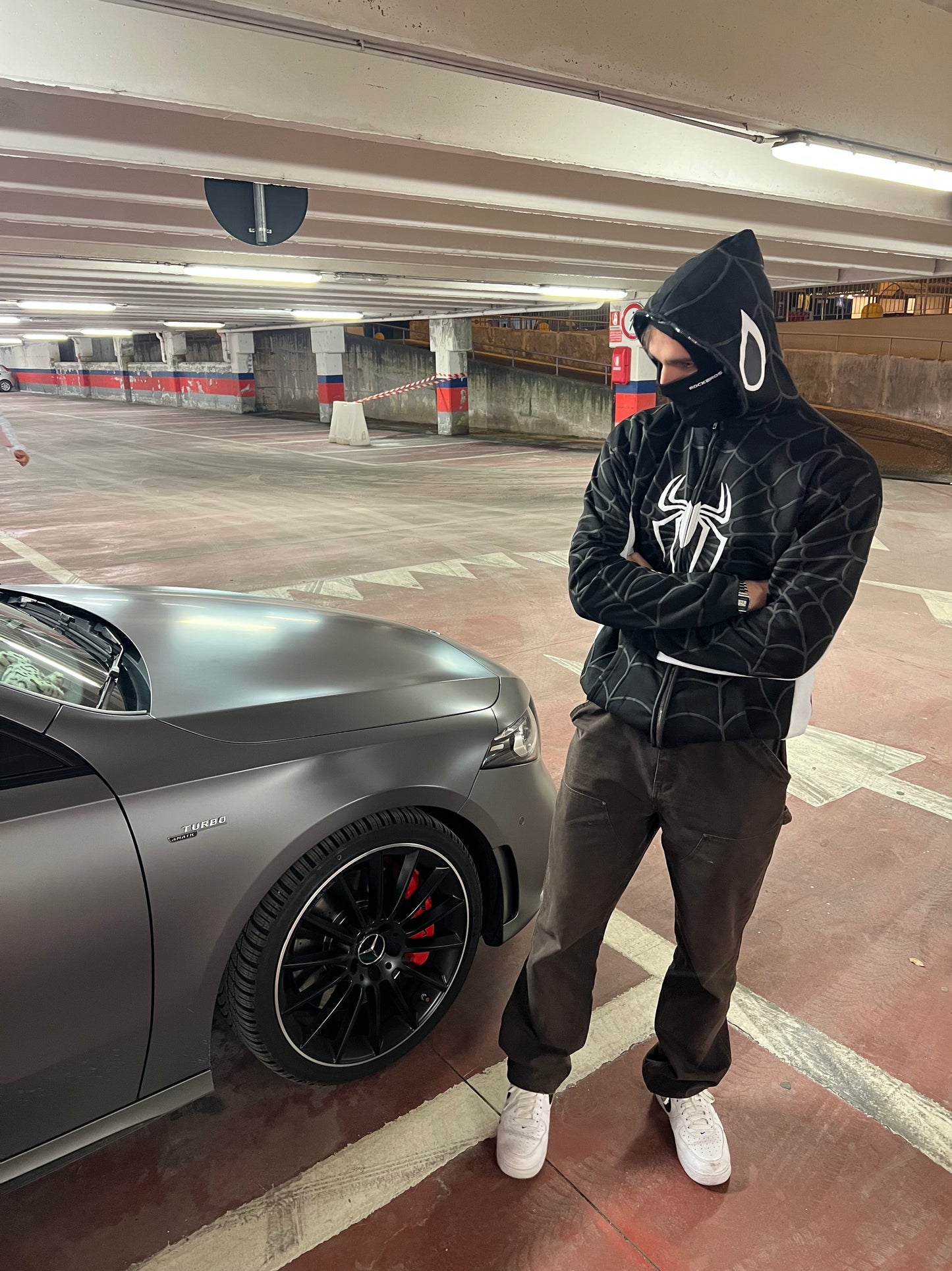 MOIRLY - "SPIDEY" ZIP-UP