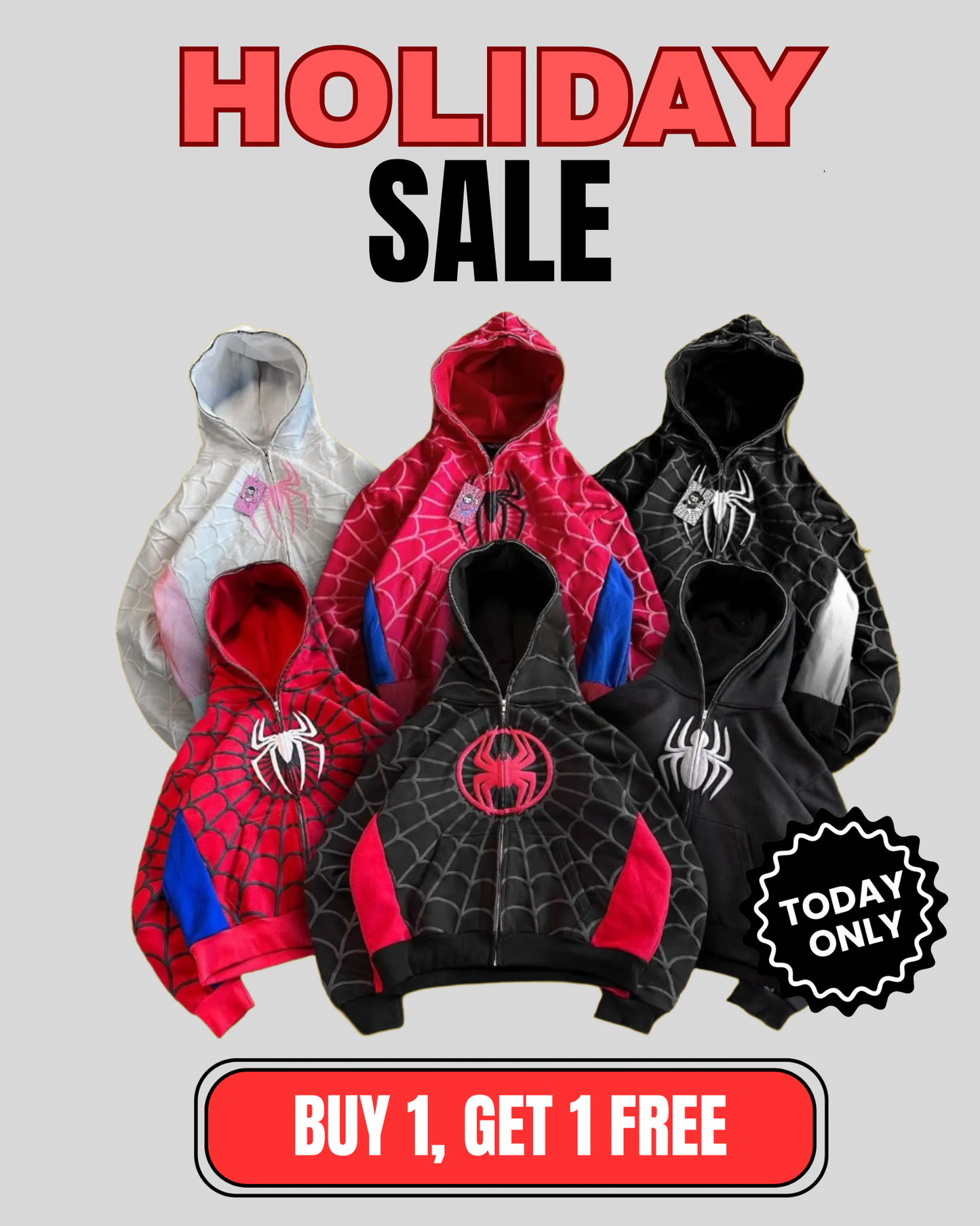 MOIRLY - "SPIDEY" ZIP-UP