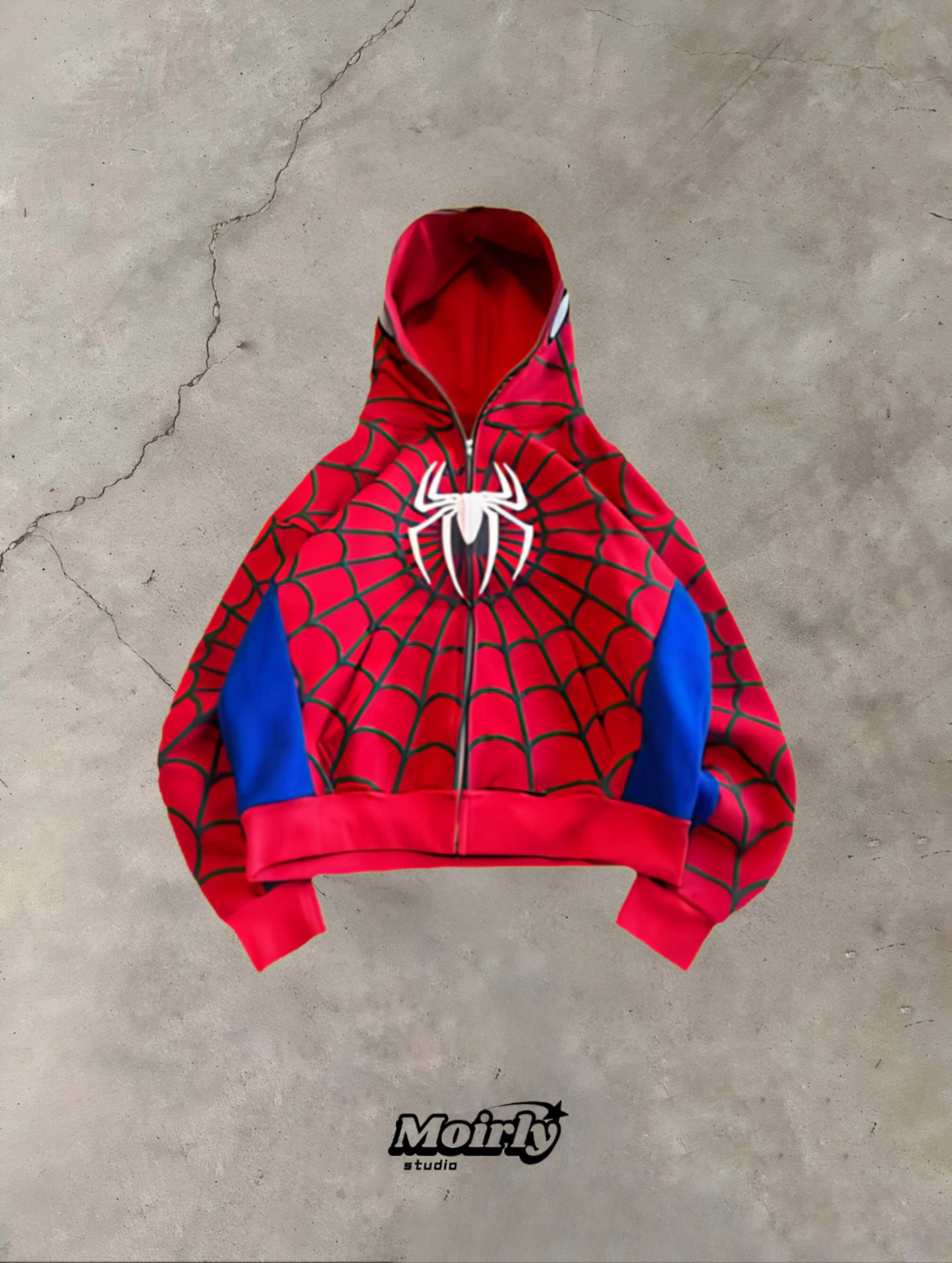MOIRLY - "SPIDEY" ZIP-UP